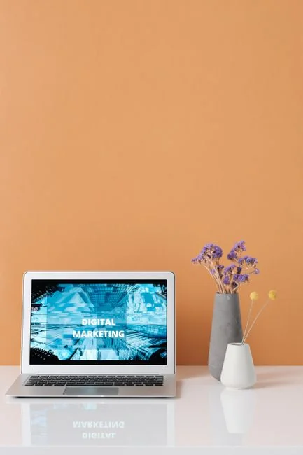 Close-up of various marketing documents on a desk, perfect for business and strategy discussions.